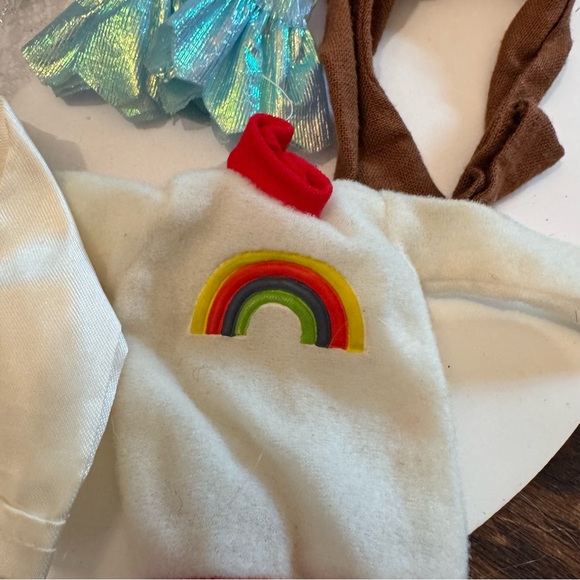 Vintage Barbie doll style clothing top sweater pants sheer leggings bundle - Picture 3 of 6